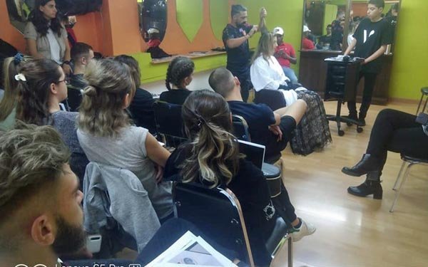 Επαφή με την πρακτική εξάσκηση Κομμωτικής και Αισθητικής στο Κολέγιο CDA Λευκωσίας